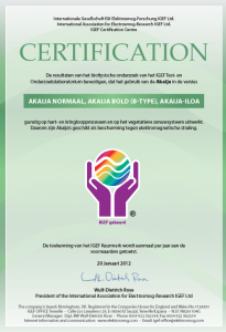 IGEF certificaat